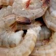 Gulf White Shrimp displayed in Florida Seafood market