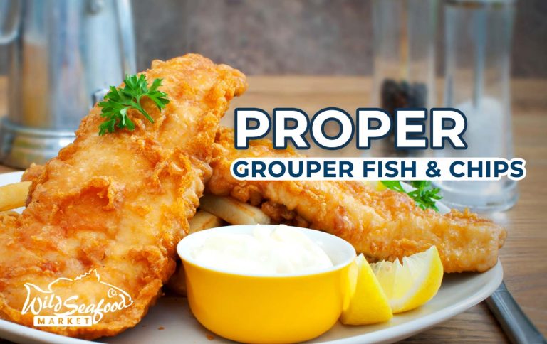 How To Make Grouper Fish and Chips, Proper